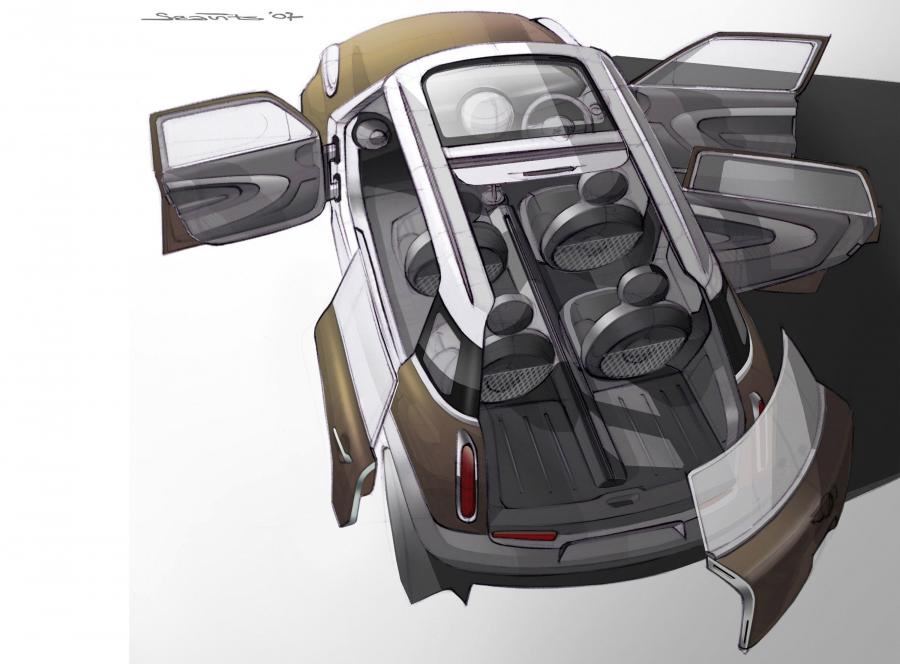  Mini Crossover Concept 2008 года  (фото 110 из 115)